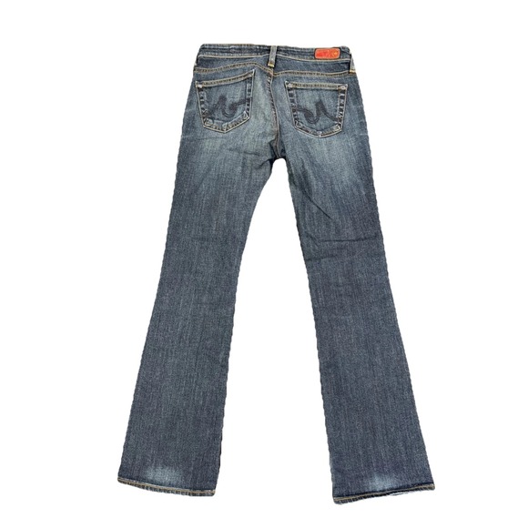 AG Adriano Goldschmied The Angelina Petite Bootcut Jeans Dark Wash Size 25R - Picture 2 of 5